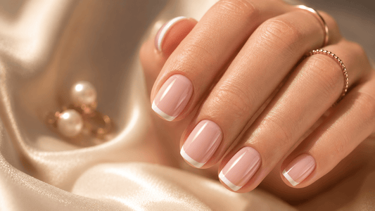 French Tip Nails for Beginners - Naily Flow