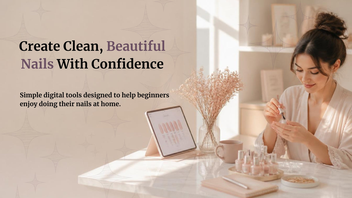 Finally Create Clean, Soft-Looking Nails at Home — Without the Chaos or Feeling "Bad" at Nails